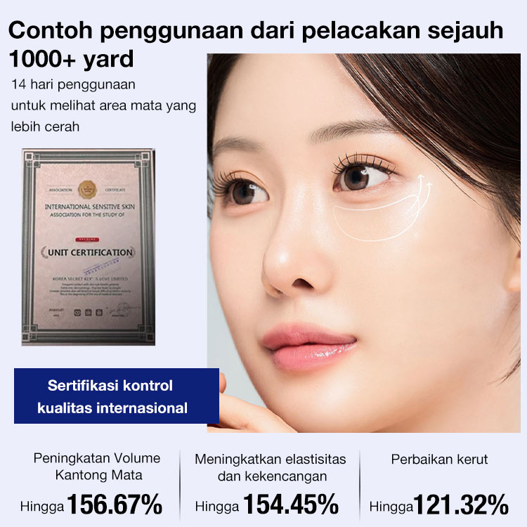 BELI 1 DAPAT 1 - Krim Kantung Mata Canggih - Menghilangkan kantung mata / Mengurangi garis halus / Meringankan lingkaran hitam - BPOM